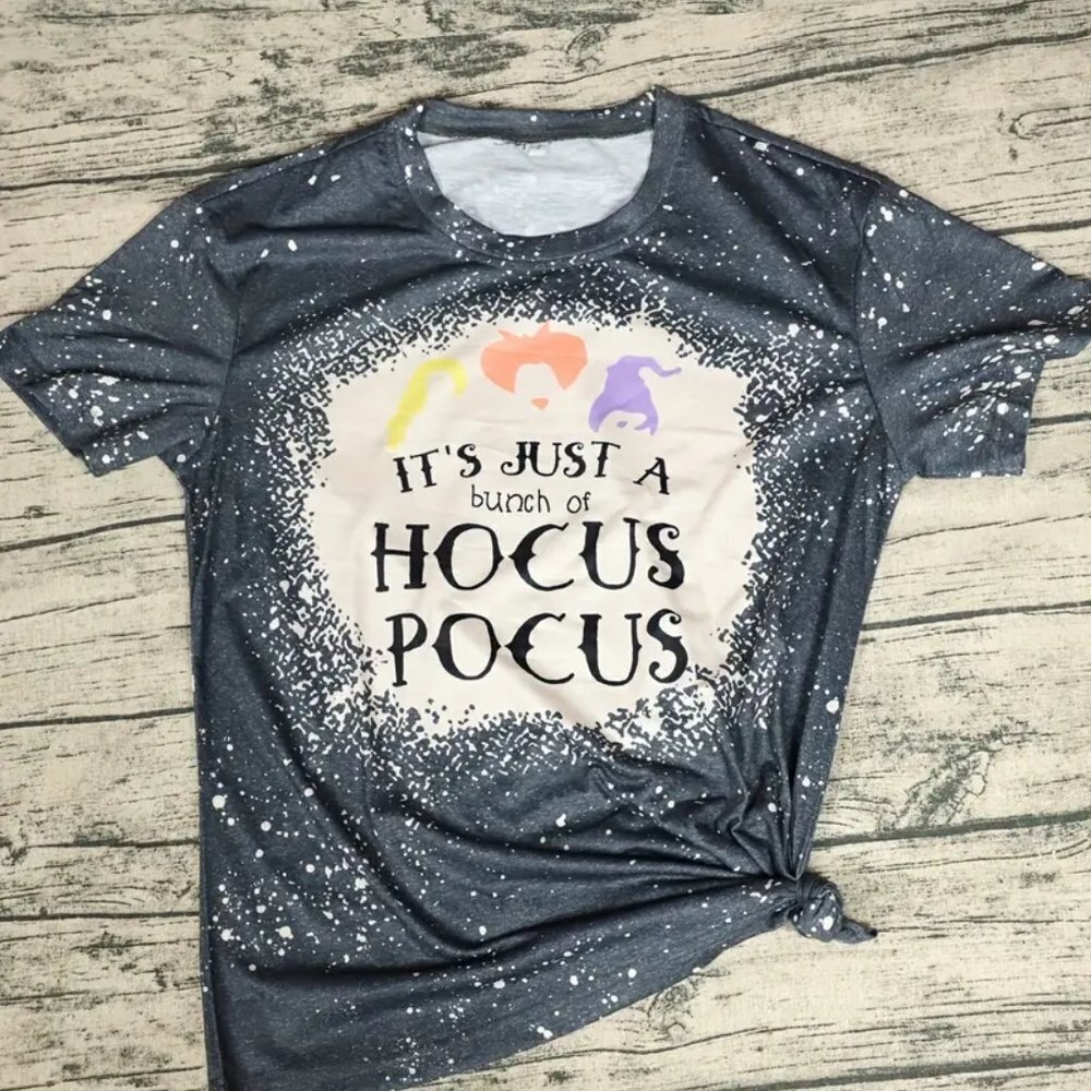HOCUS POCUS Print T-Shirt New without tags Halloween